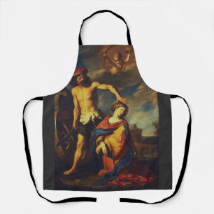 Delantal Martirio de Santa Catalina Colección de Arte Sacro