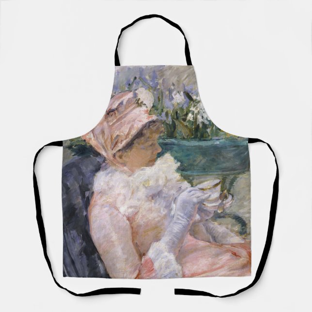 Delantal Mary Cassatt - La taza de té (Anverso)
