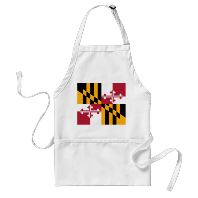 Delantal Maryland State Flag Stylish (Frente)