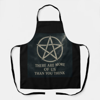 Delantal Más de nosotros Wicca Apron