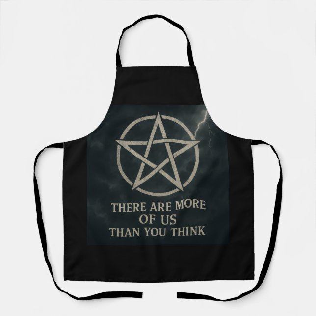 Delantal Más de nosotros Wicca Apron (Anverso)