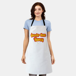 Delantal Más dulce que la miel Funny Bakers Kitchen Apron
