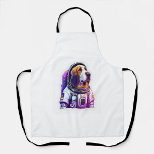 Delantal Mascota de perro del astronauta