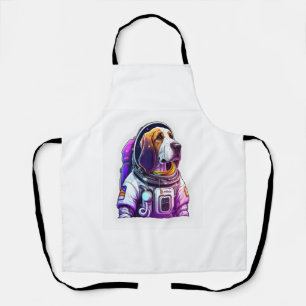 Delantal Mascota de perro del astronauta
