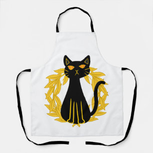Delantal Mascotas Gatos Negros Horror Halloween Niños