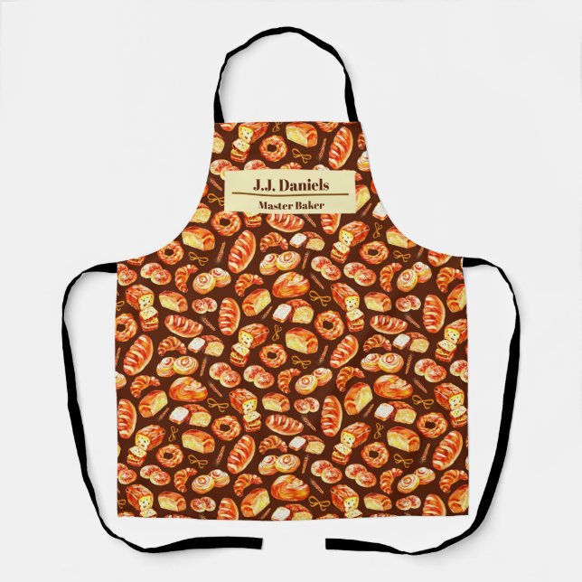 Delantal Master Baker Apron - Personalizable (Anverso)