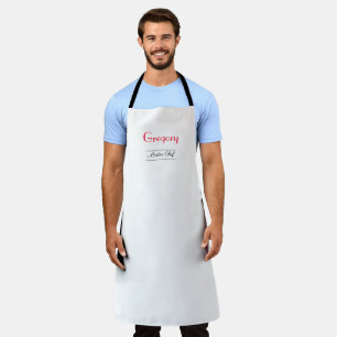 Delantal Master Chef personalizado