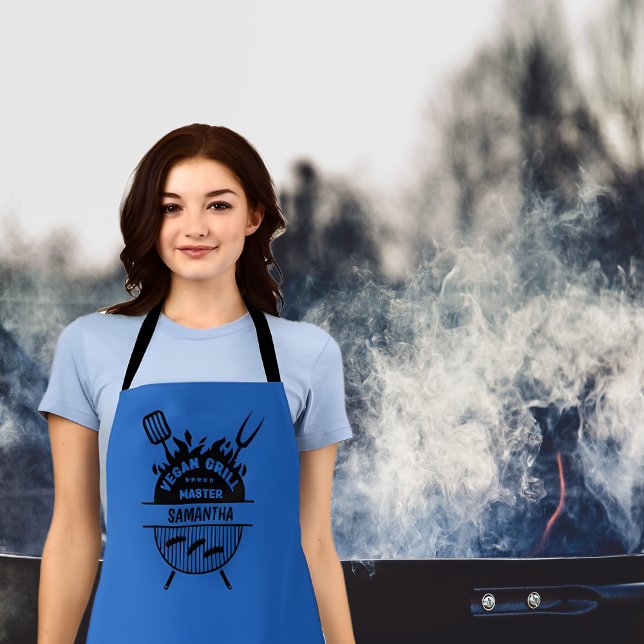 Delantal Master de Grill Vegan Personalizado (Subido por el creador)