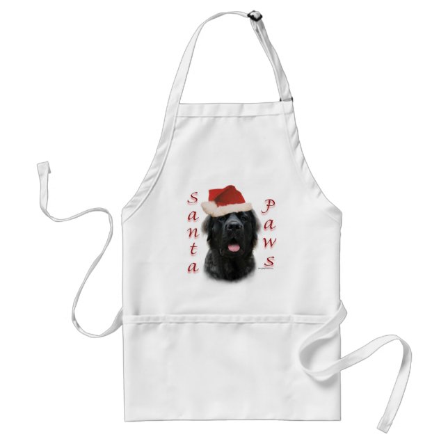 Delantal Mastiff (esponjoso) Santa Paws (Frente)