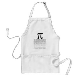 Delantal matemáticas del pi