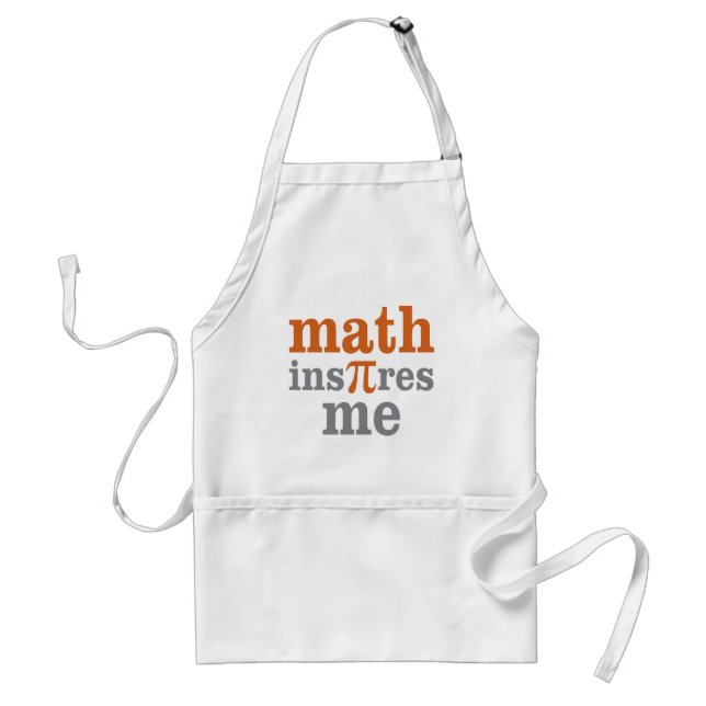 Delantal Matemáticas InPIres yo (Frente)