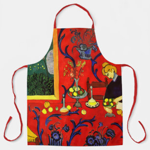 Delantal Matisse Armonía en Rojo