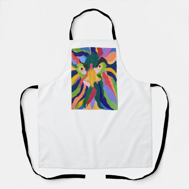Delantal Maurice Angry Rooster Apron (Anverso)