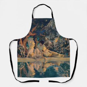 Delantal Maxfield Parrish El Jardín de Alá 1918 Arte Fino