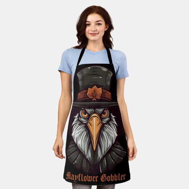 Delantal Mayflower Gobbler (Gastado)