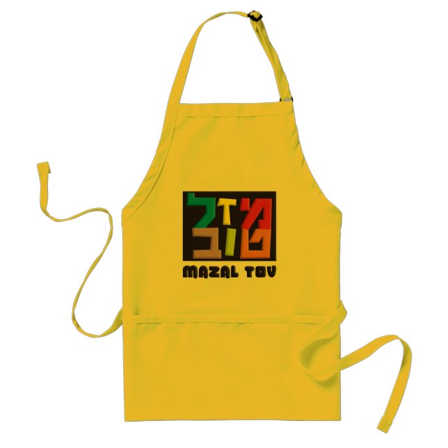 Delantal Mazal Tov (Frente)