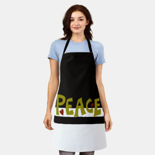 Delantal MAZIPOODLES Paz Verde Oliva 1