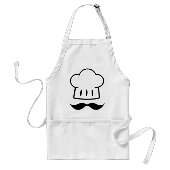 DELANTAL  MCBHM PERSONALIZADO LOGO GRÁFICO MAESTRO CHEF GORR (Frente)