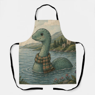 Delantal Me creo un caprichoso Monstruo del Lago Ness
