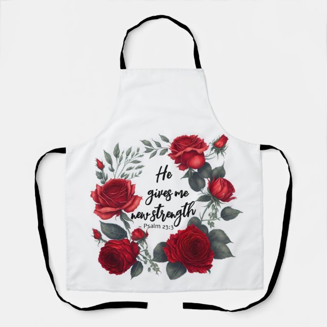 Delantal Me Da Una Nueva Fuerza (Anverso)