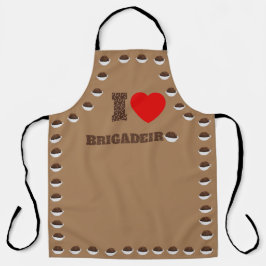 Delantal Me encanta Brigadeiro Apron