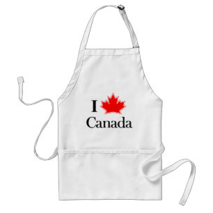 DELANTAL  ME ENCANTA CANADÁ APRON