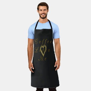 Delantal Me encanta el café