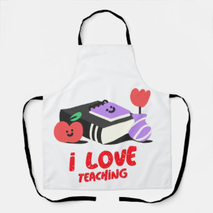 Delantal Me Encanta Enseñar