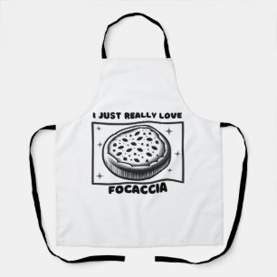 Delantal Me Encanta Focaccia - Diseño Temático De La Comodi