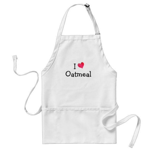 Delantal Me Encanta La Comida (Frente)