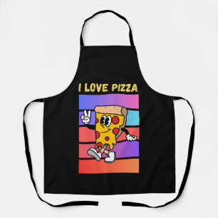 Delantal Me encanta la pizza.