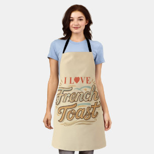 Delantal Me encanta la tostada francesa