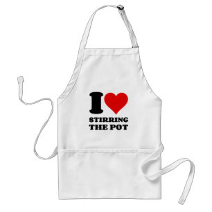 DELANTAL  ME ENCANTA SALIR EL POT