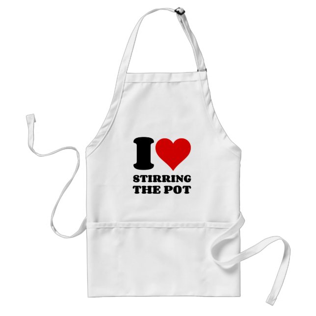 DELANTAL  ME ENCANTA SALIR EL POT (Frente)