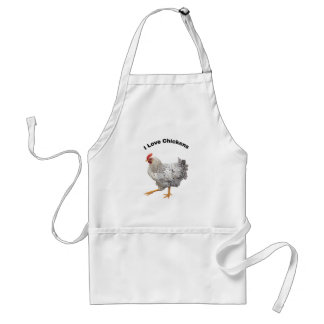 Delantal Me encantan las gallinas, el humor, el humor