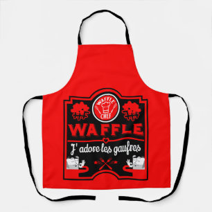 Delantal Me encantan los Waffles