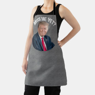 Delantal Me extraña aún Donald Trump