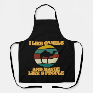 Delantal Me Gusta Camels Animal Lover Camel Mascota Gráfic