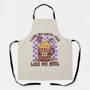 Delantal Me Gusta Mi Café Frío