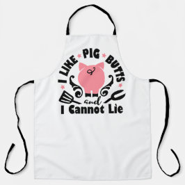 Delantal Me Gustan Las Peras De Cerdo