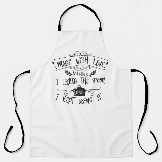 Delantal Me Licí La Cuchara (Anverso)
