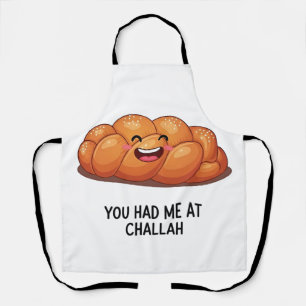 Delantal Me tenías en Challah Bread Hanukkah Jewish