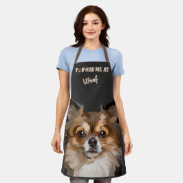 Delantal Me Tenías En Woof | Perros Pomerania