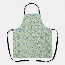 Delantal Meadow | Dancing Watercolor Daisies Apron