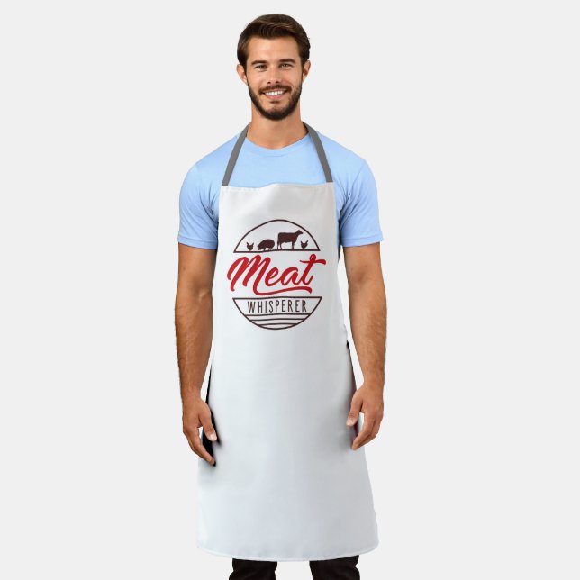 Delantal Meat Whisperer (Gastado)