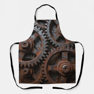 Delantal Mecanismo Industrial Oxidado