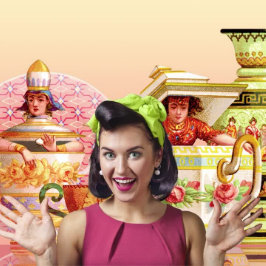 Delantal mediano Dragon Lady Dish Darlings