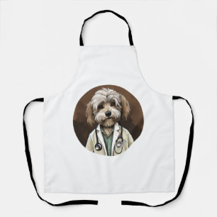 Delantal Médica del perro de Havanese
