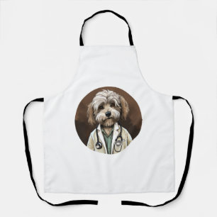 Delantal Médico de perro Havanés  
