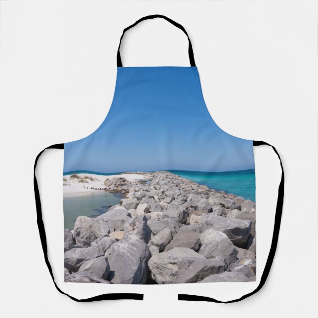 Delantal Medio De Shell Island Jetty Apron (Anverso)